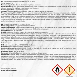 Fleur d'Oranger  | Large hand saniter | Glass^Mizensir Parfums Cheap